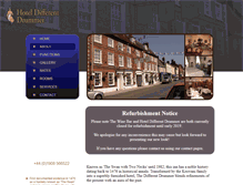 Tablet Screenshot of hoteldifferentdrummer.co.uk